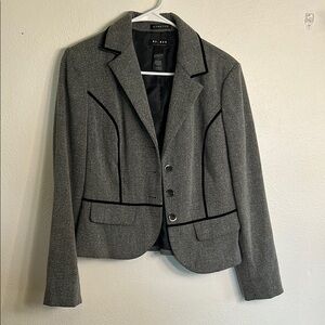 Axcess Gray Tailored Blazer with Notched Lapels